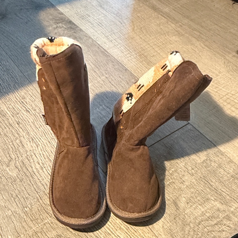 Muk Luks Brown Winter Boots